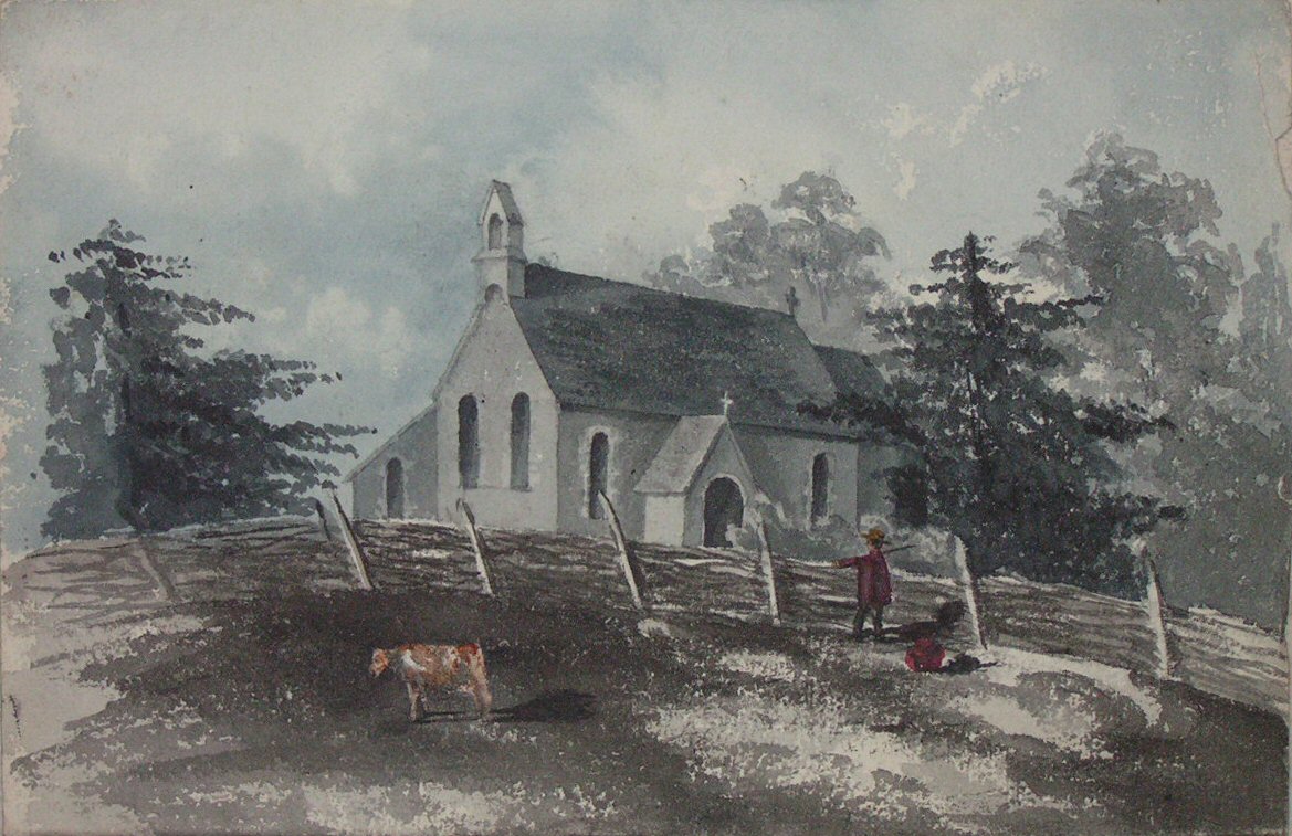 Watercolour - Widley Church